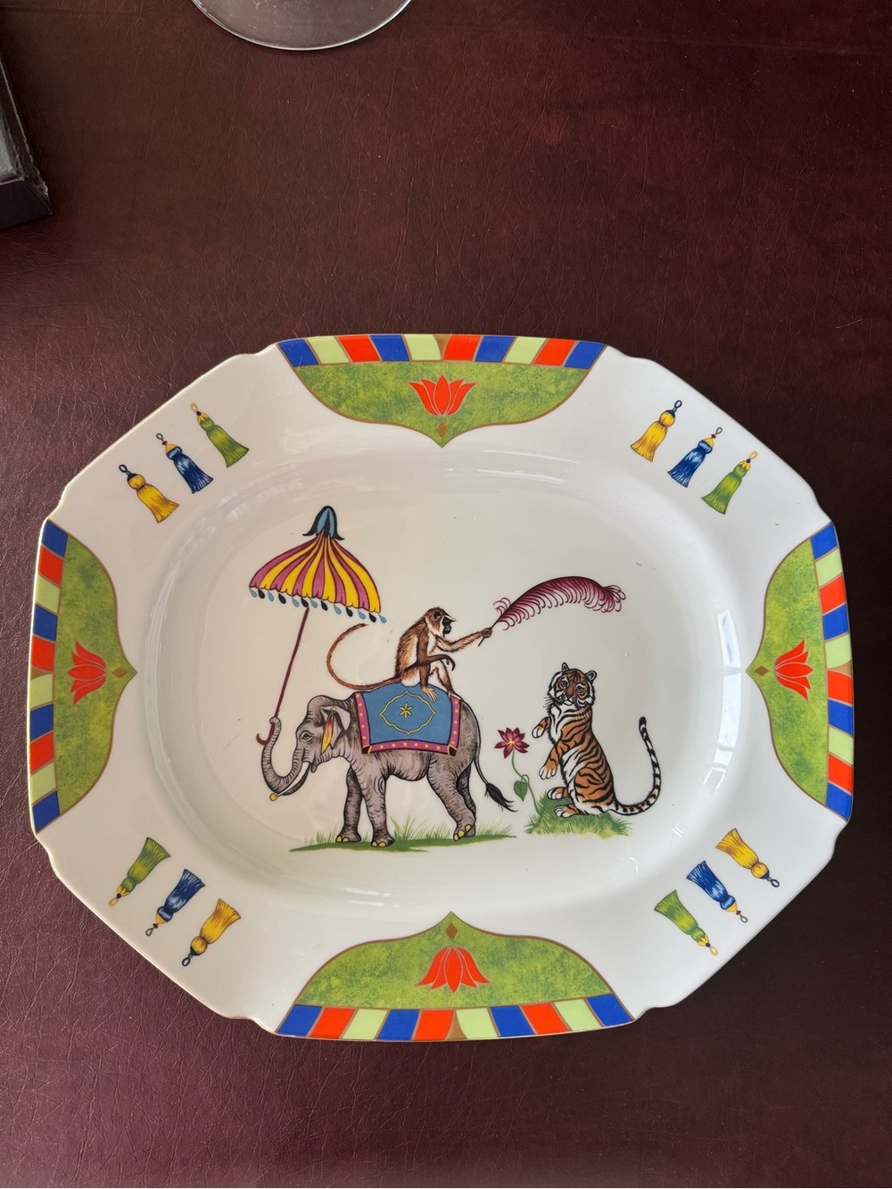 Lynn Chase Tiger Raj Serving Platter